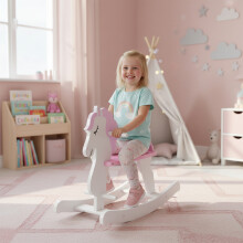 Caballito Balancín Infantil Bicolor 68 x 27 x 51.5 cm