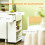 Homcom Carrito de Cocina Blanco 25 x 50 x 85 cm 4