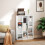 Homcom Librería Blanco 74.3 x 24 x 106 cm 2