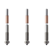 3 Szt. Bimetaliczna Dysza dla QIDI Q2 Q2c 0,2/0,4 mm Ceramiczna Dysza Szybkiego Demontażu z Izolacją do Drukarki 3D B
