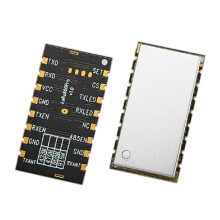 LoRa600Pro 100mW LoRa Module Dual-Antenna Port 40CH 5KM TTL LoRa Serial Wireless Communication Module 470Mhz