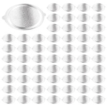 200 Stuks Aluminiumfolie Afsluitdeksels met Dubbele Oorlipjes, Sterke Afdichting, 3-Punts Positioneringsontwerp