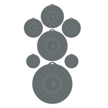 Lot de 7 Couvercles en Silicone Réutilisables et Résistants à la Chaleur pour Casseroles, Poêles et Bols
