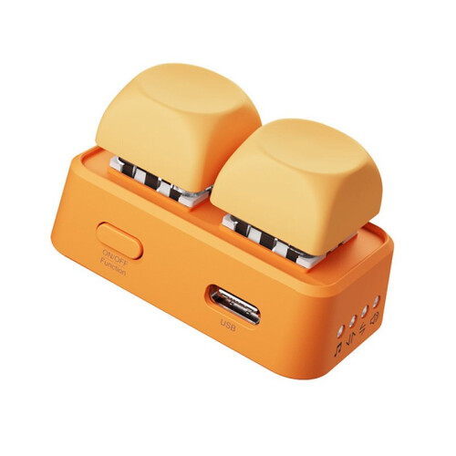 2-Button Page Turner E-Book Page Turner for Tablet Phone  Remote Control Swipe Short Videos for Android/IOS A