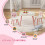 ZONEKIZ Mesa para Niño Rosa 60 x 60 x 44 cm 4