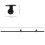 Homcom Herraje para Puerta Negro 200 x 40 x 0.6 cm 6