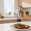 2 in 1 Salt and Pepper Mill Electric Set, Rechargeable,Automatic Pepper Mill,LED Lighting,Adjustable Mill,Large Capacity 4