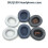 Cuscinetti Auricolari per Cuffie Wireless per  per Quantum 100, Cuscinetti Auricolari In Morbida Schiuma Memory Foam, Paraorecchie, Accessori per 5