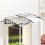 Outsunny Tejadillo de Protección Transparente 200 x 96 x 27 cm 6
