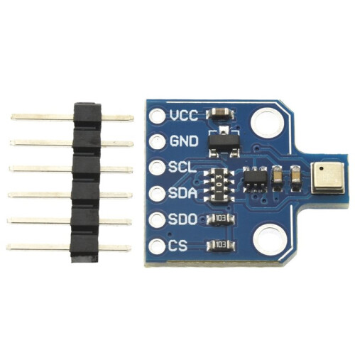 BME690 Gas Environment Sensor Module, 6-Pin Temperature, Humidity, and Barometric Pressure Measurement Board,I2C/SPI 1