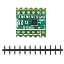 LSM6DSV 6-Axis IMU Module with Optional QMC6309 Magnetometer SPI/I²C Interface, for DIY SlimeVR & Smol-Style PCBs