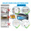 Cooler Replacement Parts Kit, Ice Chest Plastic Hinges,  Posts, and Screws, Threaded, and Triple-Snap Drain Plug 4