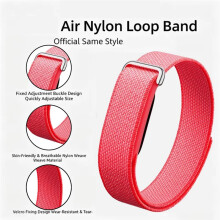 Pulseira Esportiva Trançada de Nylon para Relógios para Air, Pulseira de Substituição com Adesivo de Nylon Respirável