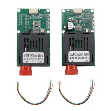 Módulo Transceptor Óptico TTL de 40KM TX RX Módulo Dispositivo Óptico de Puerto Óptico Dedicado UART/SBUS