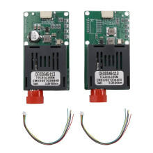 Módulo Transceptor Óptico TTL de 80KM TX RX Módulo Dispositivo Final Óptico Puerto Óptico Dedicado UART/SBUS