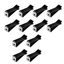100 Pcs Car Freshies Vent Clips, Square Air Vent for Auto Bulk Kit with 2 Storage Boxes, Square Holders