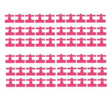 60Pcs Disposable Bunion Corrector Tape Self-Adhesive Pre-Cut Bunion Corrector Tape for Bunions Turf Toe Toe Spacer D