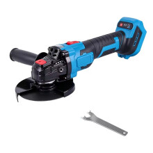 Brushless Angle Grinder Set 4-Speed, 12000 RPM, 125mm Disc for 18-21V for Metal, Wood Cutting, Grinding