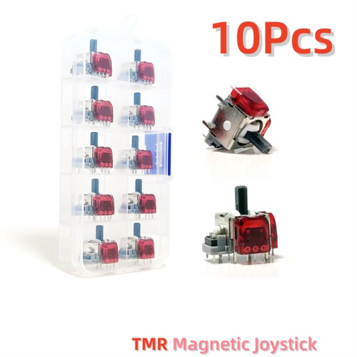 10PCS TMR Joystick for PS5 Controller RS13 Thumbstick No-Drift Replacement Gamepad 3D Analog Sensor Accessories