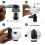 Compatible Continuous Labels for  DK-2205, 2.4" X 100 Ft, QL Label Printers, 6 Rolls + 1 Reusable Cartridge 4