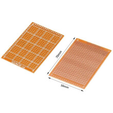 100 St PCB-Kortkit Prototypkort Kretskort Brödbrädor för DIY-Lödning Av Elektroniska Projekt, Elektroniska Experiment