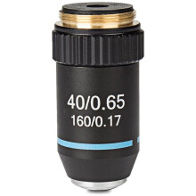 40X High Magnification Objective, 40X Achromatic Microscope Objective Lens High Magnification, 20.2mm Thread