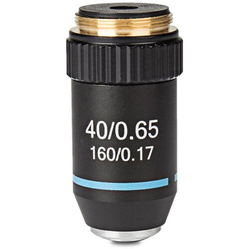 40X High Magnification Objective, 40X Achromatic Microscope Objective Lens High Magnification, 20.2mm Thread