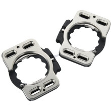 1set Cycling Clamp Pedal Covers, Quick-Release Pedal Clips for Zero, Pave, Ultra Light, and Other Cycling Shoe