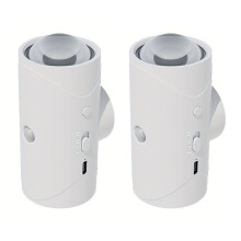 Lampe de Nuit LED RGB avec Capteur de Mouvement, Lampe Murale Rechargeable, Lampe D'Ambiance Magnétique pour Décoration Intérieure 2PCS