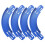 Racetrack Connectors, 90 Degree Replacement Curved Track Pieces 4-Pack Replacement for  Curved Track Corners 1