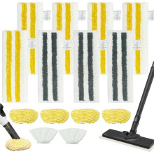 Set van 14 Mopcovers voor SC 2/3/4/5 EasyFix Stoomreiniger, Vloerdoeken en Handmondstukcovers, Microvezeldoeken