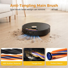 Essential Accessory Kit for X60 Max Ultra Complete/X60 Ultra Vacuum - Includes Main Brush, Mops, HEPA Filters