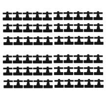60Pcs Disposable Bunion Corrector Tape Self-Adhesive Pre-Cut Bunion Corrector Tape for Bunions Turf Toe Toe Spacer A