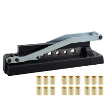 Crimpadora de Mangueras de Banco de Servicio Pesado para Mangueras de 1/4, 5/16, 3/8 PuLgadas ID, Herramienta de Crimpado de Mangueras, Kit de