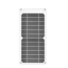 Tragbares Outdoor-Notfall-Solarladegerät 6V 6W Solarpanel-System für Rucksackmontage Beim Wandern und Campen