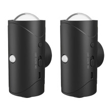 Lumière Murale LED RGB à Capteur de Mouvement, Lumière de Nuit Rechargeable, Lampe D'Ambiance Magnétique pour la Décoration Intérieure 2PCS