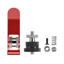 Extruder-Zahnradbaugruppe für X2D 3D-Drucker Zubehör Langlebiges Metallantriebszahnrad-Upgrade-Kit