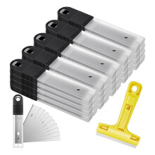 300 Floor Scraper Blades with 1 Scraper - for Removing Residue From Glass, Tile, and Floor Surfaces