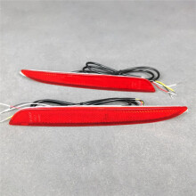 Rear Bumper Reflector Light for 3 2010-2015 Tail Brake Light Turn Signal Light Accessories