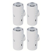 Lanterna Noturna LED RGB com Sensor de Movimento, Luminária de Parede Recarregável Magnética para Decoração de Casa 4PCS