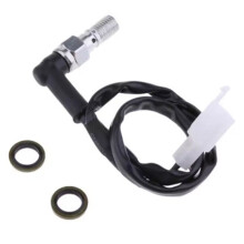 Parafuso Oco Do Interruptor de Luz Traseira Do Freio Hidráulico Universal de Motocicleta M10 X 1mm