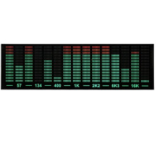Multi-Mode Voice Control Music Spectrum LED Pickup Rhythm Analyzer Light Display Audio Level Indicator VU Meter