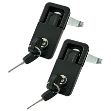Compression with Key Lock - Powder Coated Zinc Alloy Adjustable Lever for Boat, RV, Car & Door Cabinet