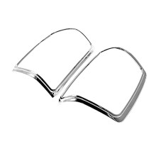 Chrome Tail Light Cover Trim for Chevy Silverado 1500 2500 3500 2014-2018 Tail Light Guard Exterior Accessories