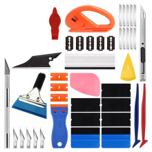Car Wrap Tool Kit,Professional Vehicle Wrapping Tools for Vinyl Wrap & Window Tinting
