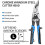 CHNT Multifunctional Metal Sheet Hand Tool Cutting Scissor Cutter Multi-Directional Scissors Industrial Work Professional C 7