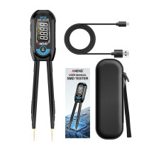 ANENG GN705 Digital SMD Tweezer Tester Rechargeable Resistance Capacitance Auto Measurement Diode Tester Tool