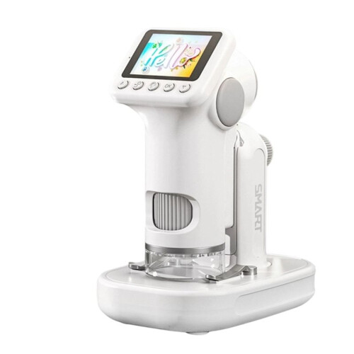 1600X Handheld Microscope 2-Inch Screen Children'S Magnifier Lens  Portable Electron Microscope Supports Photos