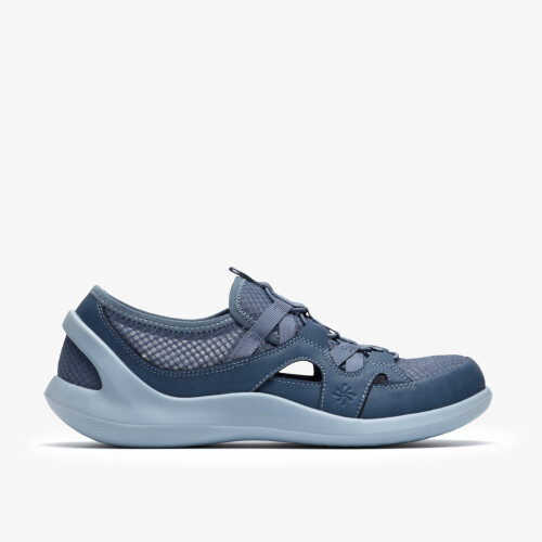 Clarks Solevana Step Blue Grey