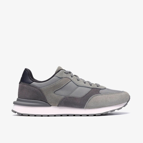 Clarks (Standard, 9 (Adults')) Franco Run Grey Combi